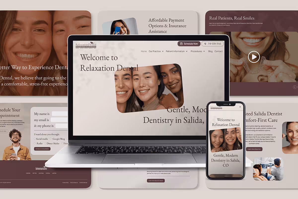Relaxation Clinic Website Thumbnail