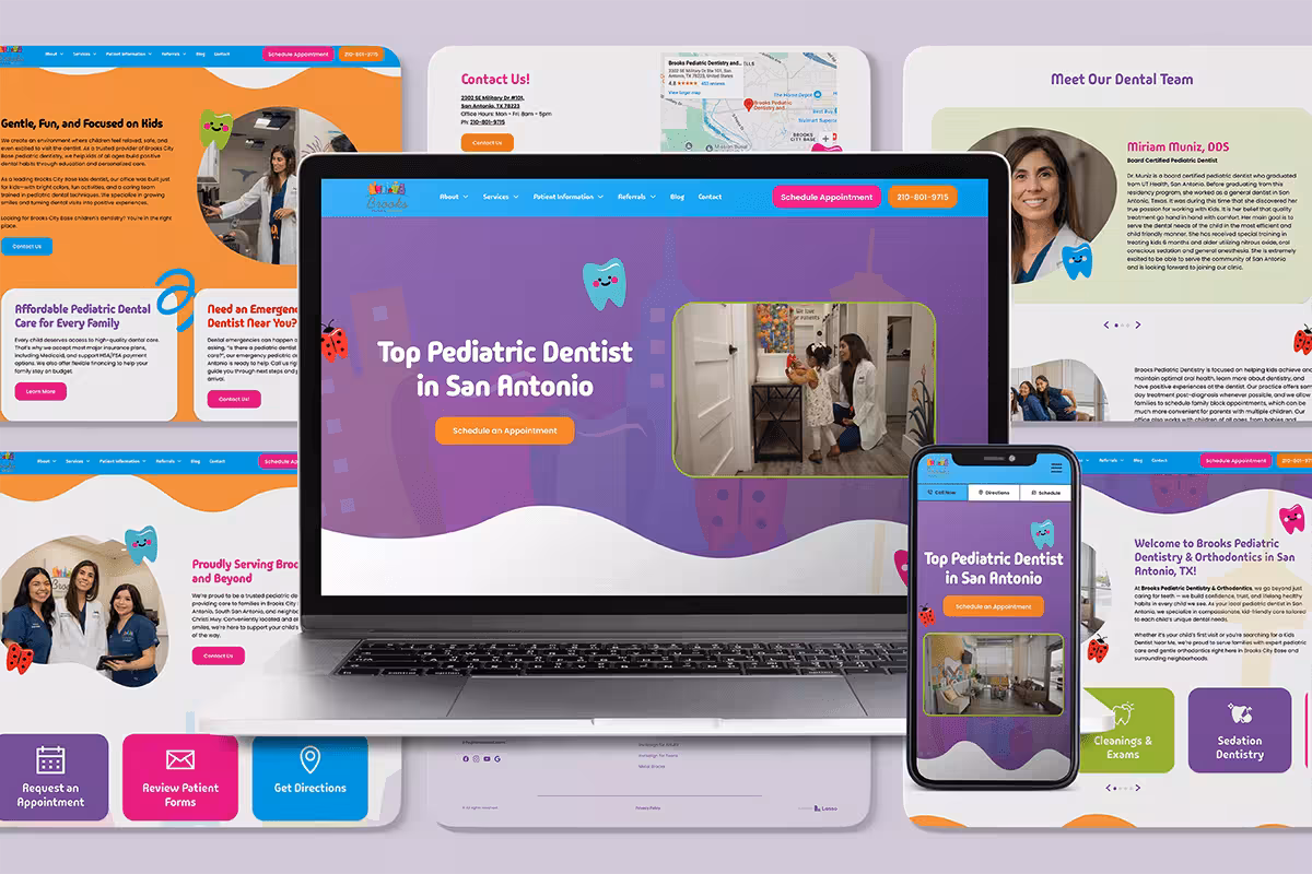Brooks Pediatric Clinicianry Website Thumbnail